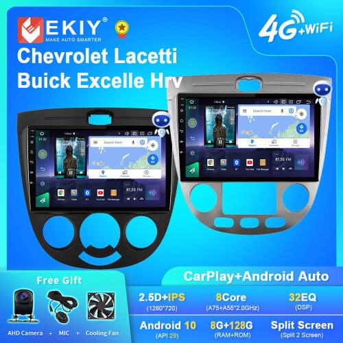 EKIY Android Car Radio For Buick Excelle Hrv 2003-2008 Navigation GPS 1280*720 IPS DSP Carplay Multimedia Player Auto Stereo DVD
