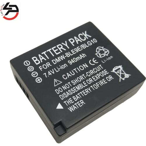 Laipuduo 7.4V Li-Ion 940mah for Panasonic DMW BLE9 BLE9E BLE9PP BLG10