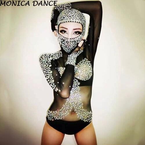 MONICA DANCE Women's Long Sleeve Bodysuits