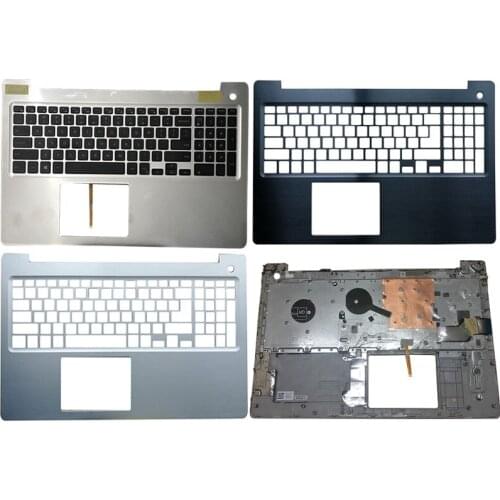 New Original Palmrest Upper Case US Backlit keyboard For Dell Inspiron 15 5570 5575 0MR2KH 0M1FJK 0YKN1Y