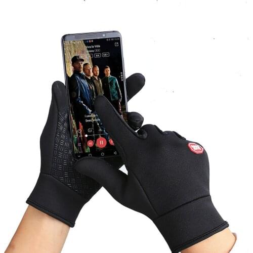 NEW Outdoor waterproof touch screen gloves mens windproof riding women all-finger sports winter warm skiing driving mittens gym