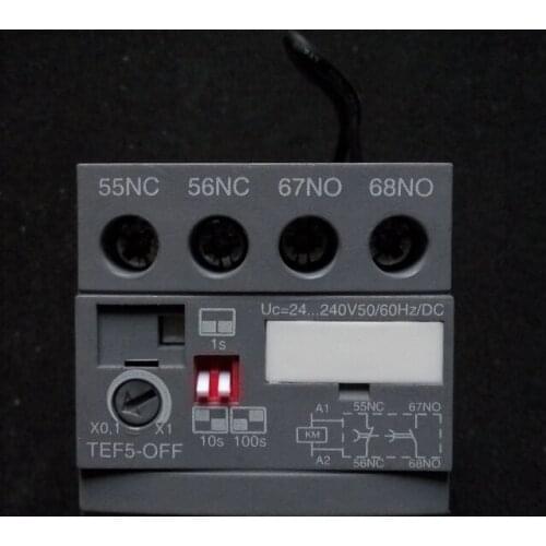 Original new ABB time delay relay TEF5-ON / TEF5-OFF warmly for 1 year 1pcs