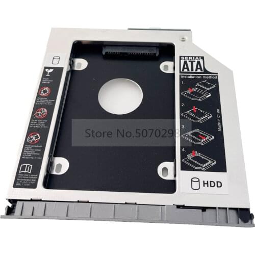 Bezel Front Cover Faceplate 2nd 3.0 2.5" Hard Drive HDD SSD Optical Caddy for HP ProBook 650 645 640 G1