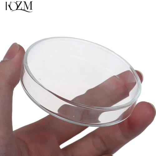 Clear Glass Glass Petri Dishes Cell Sterile Culture Dish Lab Supplies Feeder Tray Round Container Aquarium