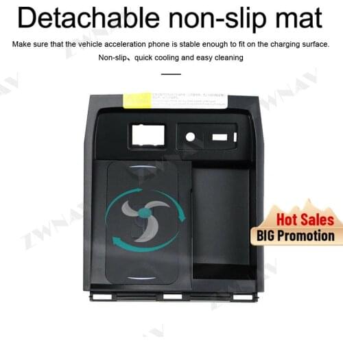 QI Car Intelligent wireless charger for Trumpchi GS4 2015 2016 2017 Intelligent Infrared Fast Wireless Charging Car Phone Holder