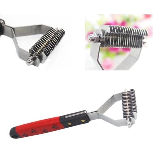 Pet Combs Hair Remover Multifunctional Cats Dogs Stainless Steel Beauty Cleaning Grooming Floating Hair Brush Pet Products