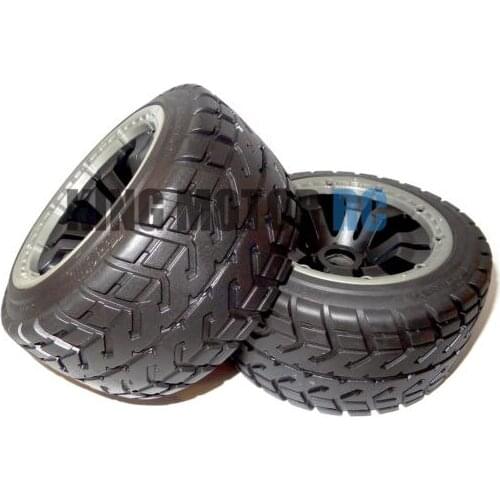 King Motor 1/5 Rear Buggy Road Wheels, Tires Fit HPI ajia 5B SS 2.0 Rovan