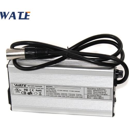 46.2V 5A Charger 11S 40.7V Li-ion Battery Smart Charger Lipo/LiMn2O4/LiCoO2 battery Charger Robot battery Charger
