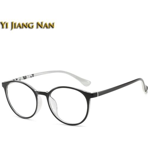 Women Round TR90 Optical Prescription Glasses Frame Girls Eyelasses Lentes Mujer Eyewear Spectacles Occhiali Da Vista Donna