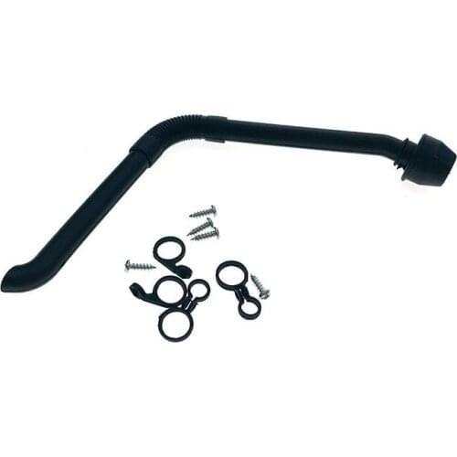 1/10 RC Crawler Black Nylon Safari Snorkel for Traxxas TRX4 Defender D110 D90 Body Car Shell