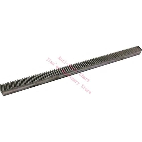 1mod 12*12 1mod 16*16 Material Model for Small Manufacturing of Steel Rack 1 Modulus M1 Gear Rack Diy Drive Rack Round rack