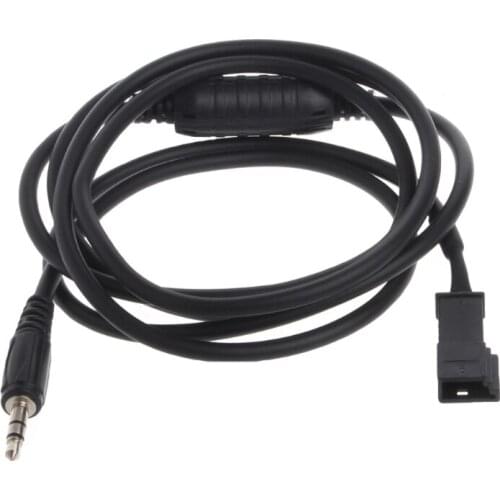 3 Pin 3.5mm Jack AUX Adapter Radio Interface Cable For BMW BM54 E39 E46 E53 X5