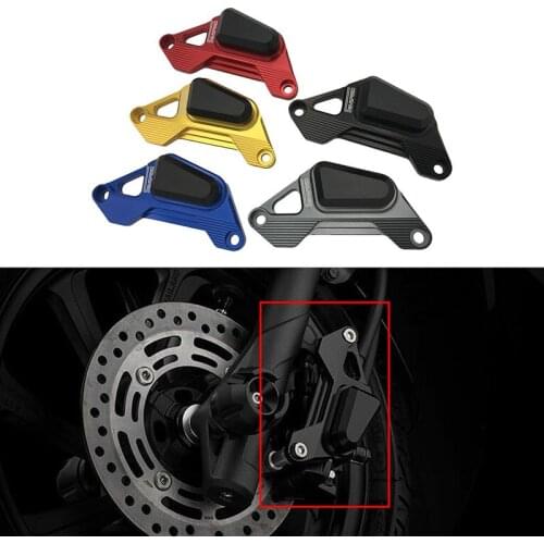 Motorcycle CNC Aluminum Front Disc Caliper Brakecaliper Brake Guard Protector Cover For Honda PCX 125 150 PCX125 PCX150