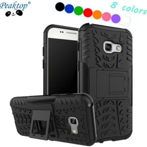 For Cover Samsung Galaxy A3 2017 Case A320F Armor Silicone Case For Samsung A3 2017 Case for Samsung Galaxy A3 2017 Phone Bag ]