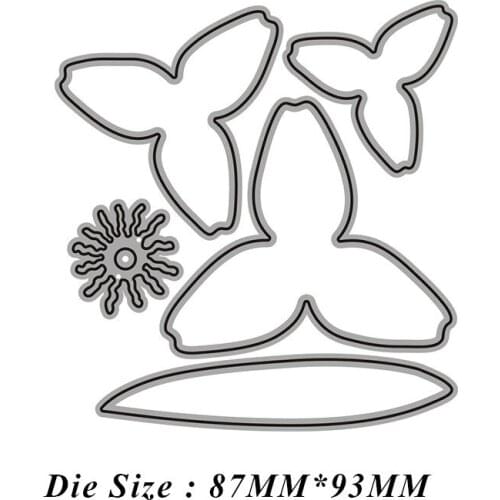 Flower Combination Metal Metal Cutting Dies 2021 New Diy Die Molds Scrapbooking Paper Making Die Cuts Crafts
