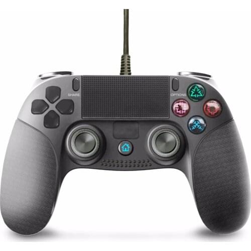 For PS4 Controller Wired Gamepad for Playstation 4 Dualshock 4 Joystick Gamepads Multiple Vibration 6 Axies for PS4 for PC