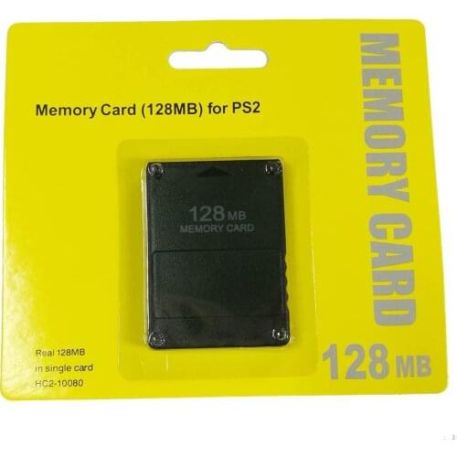 For PS2 8MB/16MB/32MB/64MB/128MB/256MB Memory Card Memory Expansion Cards for Sony Playstation 2 PS2 Black Memory Card