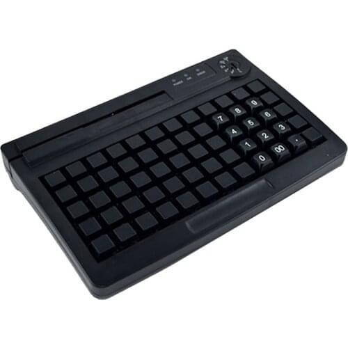KB60 Keys Regular POS Keyboard With W/O MSR/Interface: PS/2 USB Application for Cash Register