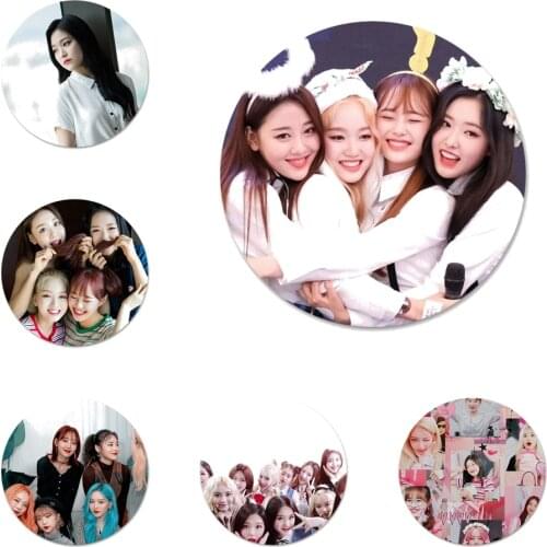 Loona YYXY kpop girls Icons Pins Badge Decoration Brooches Metal Badges For Clothes Backpack Decoration