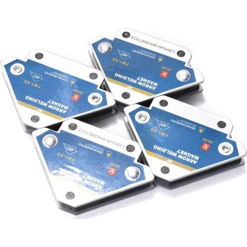 4PCS/Set Magnetic Welding Holders Angle Soldering Arrow Positioner Fixture Ferrite Auxiliary Locator Tools Welding Fixer
