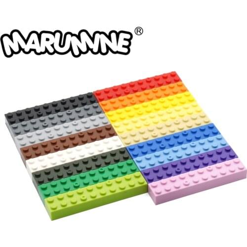 MARUMINE Bricks 2 x 10 Particles Building Blocks Set 15 Color 3006 Boys Girls DIY Classic Educational Children Toys
