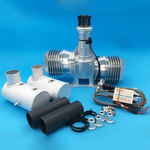 Original DLE170 170 CC Gasoline Twin Engine for RC Airplane