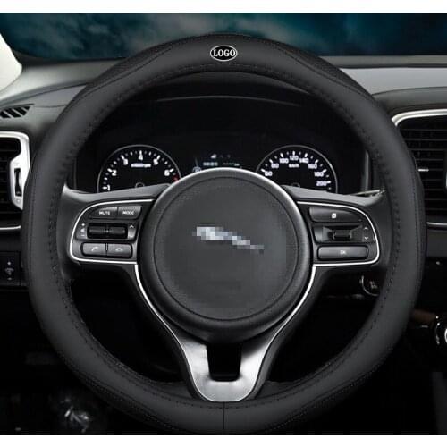 Popular Car Steering Wheel Cover Set for Jaguar F-Pace F-Type XF XJ XE XK X-Type I-PACE Breathable Car Styling Accessories