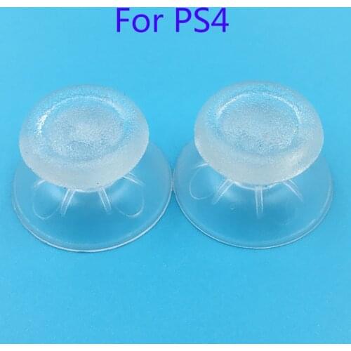 20Pcs Transparent 3d Analog Joystick Caps for Sony Play Station Dualshock 4 PS4 Controller Clear Mushroom Cover