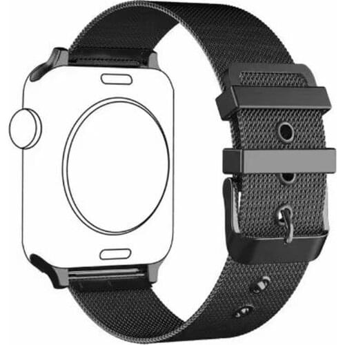 Stainless Steel Buckle Strap for Apple Watch SE 6 5 40mm 44mm Milanese Loop Metal Mesh Band for iWatch Series 4 3 2 1 38mm 42mm