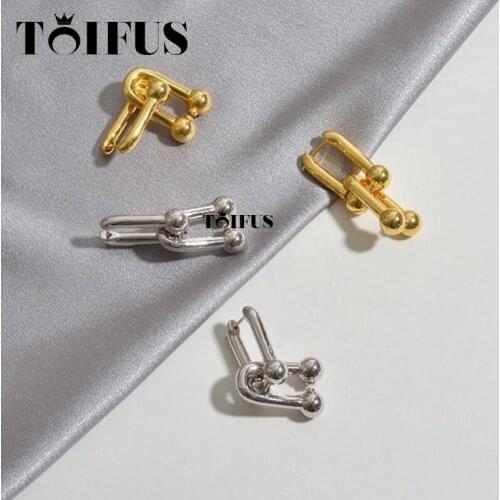 Tif Joint Earrings U-Shaped Joint Jhain Link Series Winding Series, With The Original Logo Wholesale