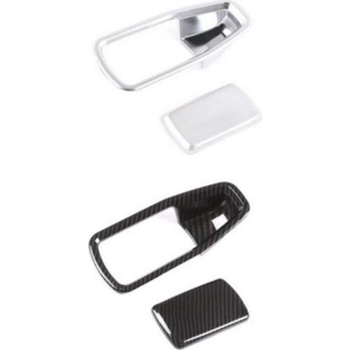 Tonlinker 4 PCS Car DIY Three Color Stainless Steel Inner Door Trim Light Cover Case stickers for Bmw f35 3 Series 320li328li