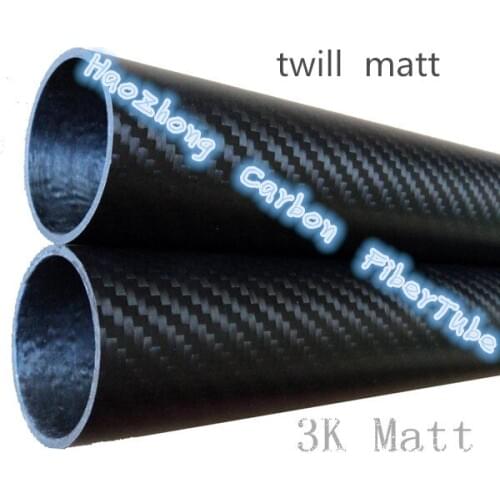 1-6pcs 35MM OD x 32MM ID x 1000MM 100% 3k Carbon Fiber tube / Tubing /pipe/shaft, wing tube Quadcopter arm Hexrcopter 35*32