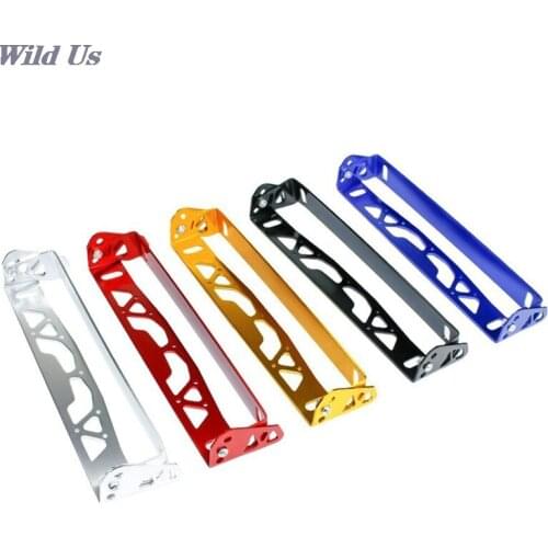 1pc Multi Color Universal Aluminum Car JDM Styling License Plate Frame Power License Plate Frames Frame Tag Holder