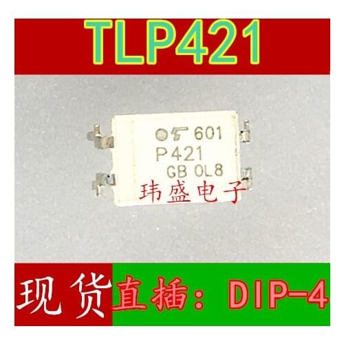 10pcs TLP421GB TLP421 TLP421F P421 DIP-4