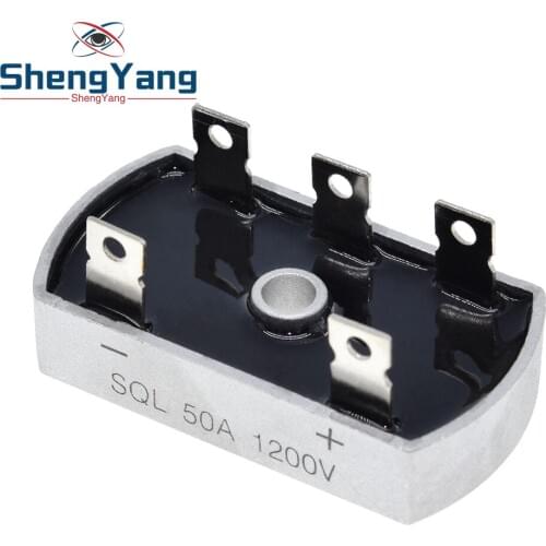 50A 1200V Aluminum Metal Case 3 Phase Diode Bridge Rectifier 50Amp SQL50A Module