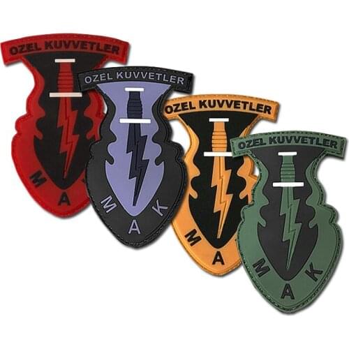 3D Silicone Mak Special Forces patch