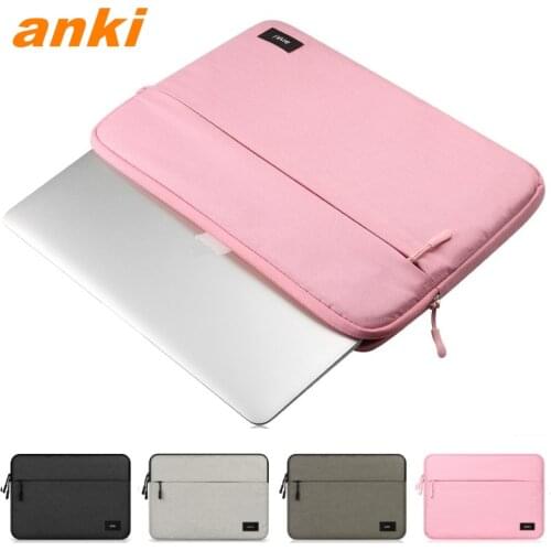2020 anki Brand Laptop Bag 11,12",13",14",15,15.6",Waterproof Lady Man Sleeve Cover Case For Macbook Air Pro 13.3,15.4,Dropship