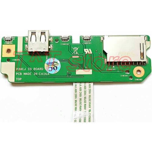 Free shipping original for R13 R7-372 R7-372T power botton volume control usb SD card reader board P3HCJ IO BOARD test good