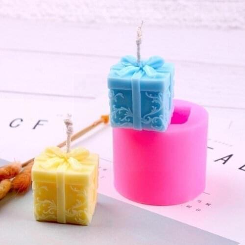 Christmas Gift Candle Mould Aroma Candle Gypsum Mold Soap Making Christmas For DIY Making Gift Candle W3B2