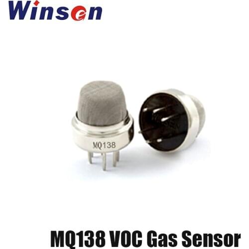 2pcs Winsen MQ136/MQ137/MQ138 Gas Sensor for Hydrogen Sulfide/Ammonia /VOC Detection Long Lifespan, Low Cost H2S Sensor
