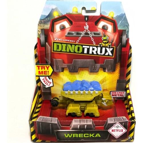 WRECKA Dinosaur Truck Armored Dragon Dinosaur Toy Car for Dinotrux Mini Models New Childrens Gifts Toys Dinosaur child Toys