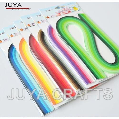 JUYA Paper Quilling 42 Shades Colors,540mm Length,3/5/7/10mm width,840 strips total DIY Paper Strip Handmade Paper Crafts