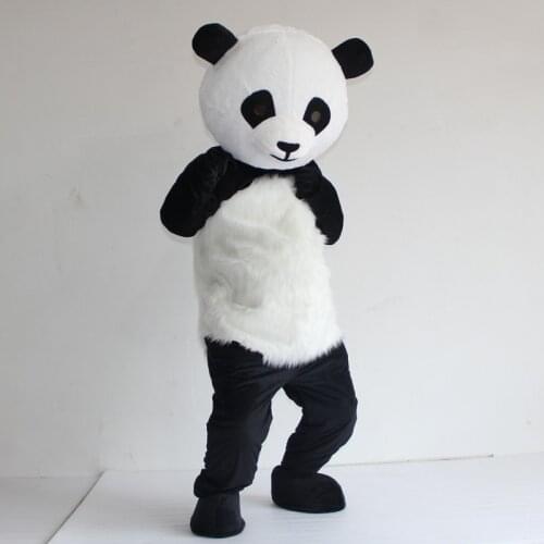 Chinese Giant Panda Mascot Costume Wholesale New Version Christmas Cosplay Mascot Costume Cosplay Theme Mascotte Carnival Dress