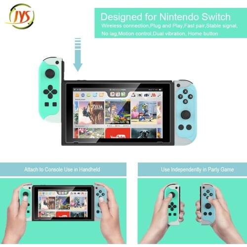 New Wireless Controller Left Right Bluetooth Gamepad for Nintend Switch Handle Controller Grip For NS -Switch Console gamer gift