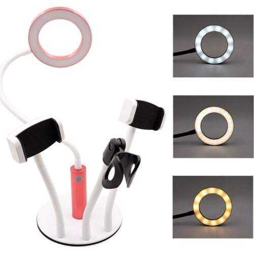 Makeup Illuminator Equipment Improved Tattoo LED Light With Clamp Eyebrow Eyelash Extension Cold Light USB Lamp For Beauty Salon