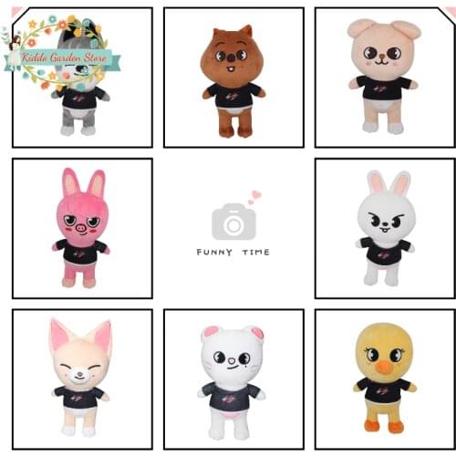Skzoo Plush Toys Stray Kids Cartoon Stuffed Animal Plushies Doll Kawaii Companion for Kids Adults Fans