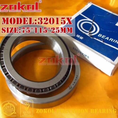 ZOKOL bearing 32015X 2007115E Tapered Roller Bearing 75*115*25mm