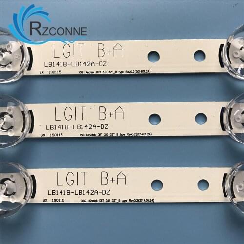 LED backlight strip for LG 32"TV innotek drt 3.0 32 LGIT drt3.0 WOOREE A B UOT 32MB27VQ 32LB5610 32LB552B 32LF5610 lg32lf560u