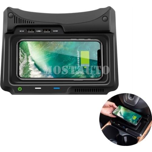 The Phone With QI Wireless Charging For Honda CR-V Wireless Car Charger Phone Fast Charging Plug And Play 2017-2021