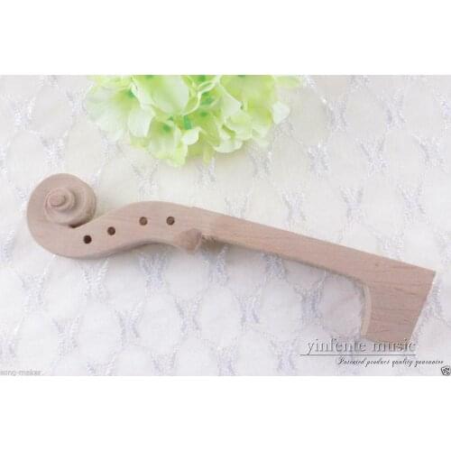 YinfenteNew 4/4 violin neck maple wood Full size Violin parts hand made Violin Accessories Violin parts